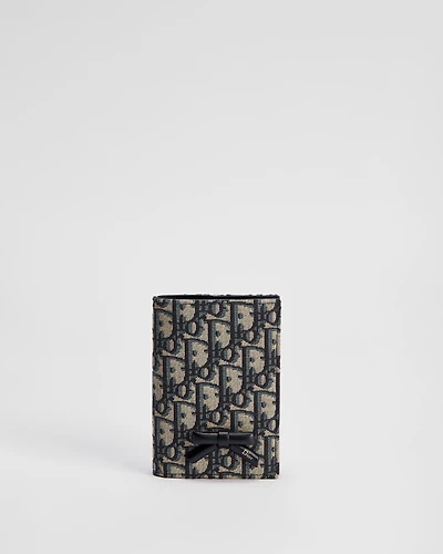 Dior Oblique Bow Passport Cover