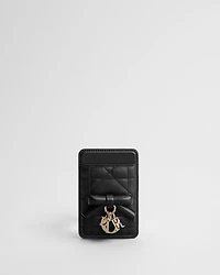Lady Dior Magnetic Card Holder