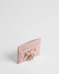 Dior Qixi Lady Dior Freesia Card Holder
