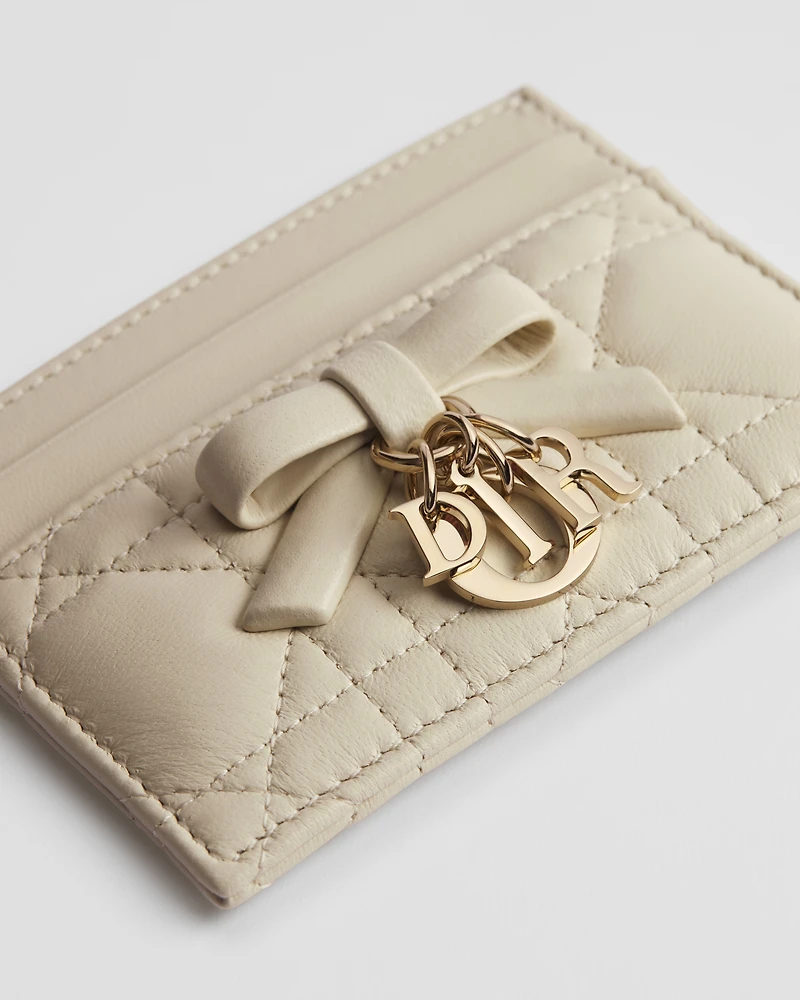 Lady Dior Freesia Card Holder