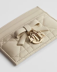 Lady Dior Freesia Card Holder