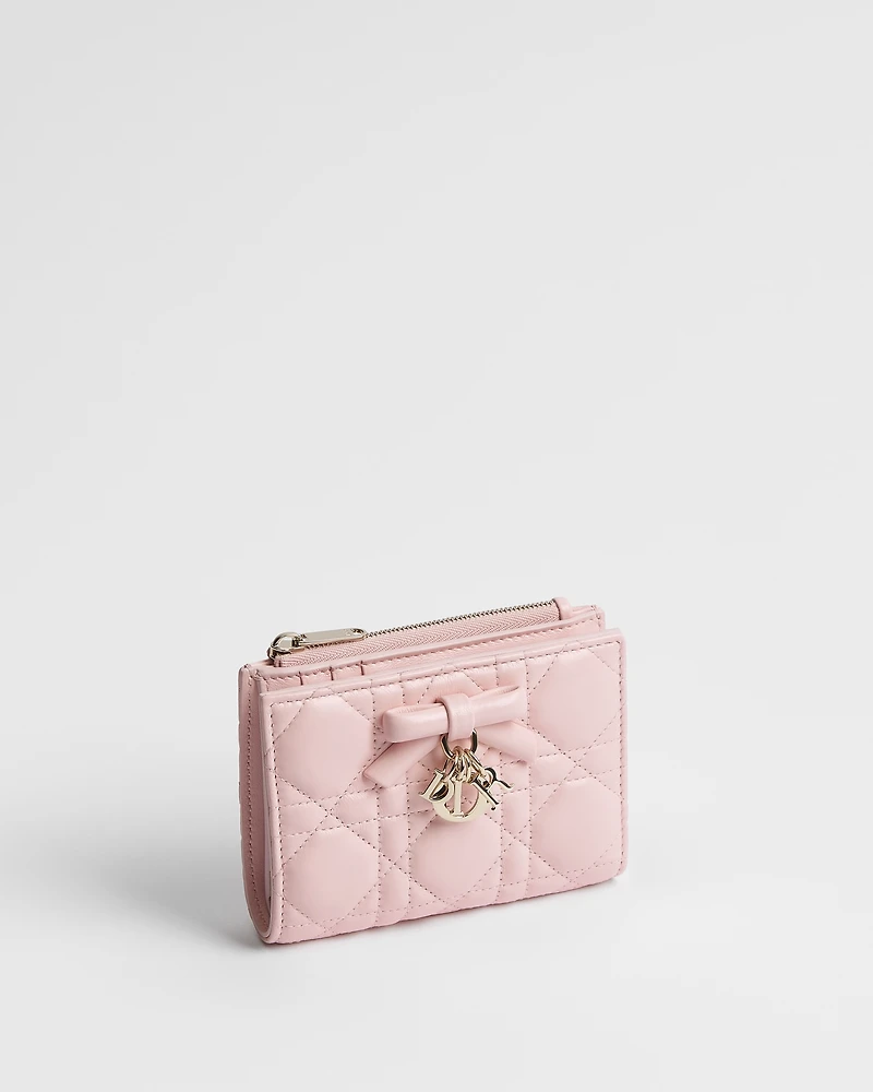 Lady Dior Dahlia Wallet
