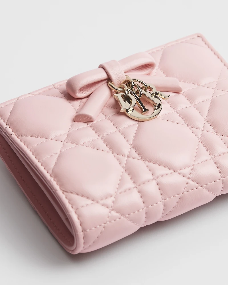 Lady Dior Dahlia Wallet