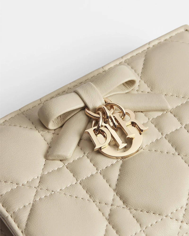 Lady Dior Dahlia Wallet