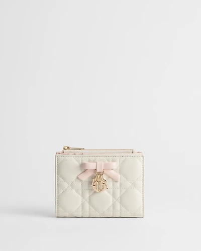 Dior Qixi Lady Dior Dahlia Wallet