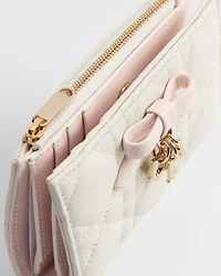 Dior Qixi Lady Dior Dahlia Wallet