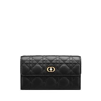 Dior Jolie Orchid Long Wallet