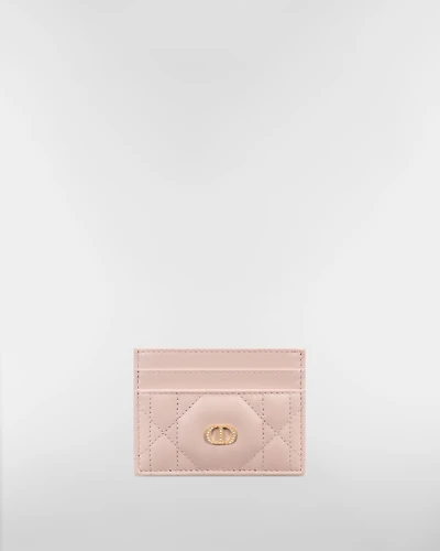 Dior Caro Freesia Card Holder with Crystals