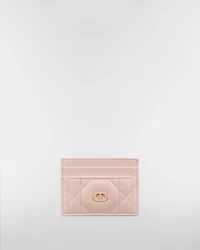 Dior Caro Freesia Card Holder with Crystals