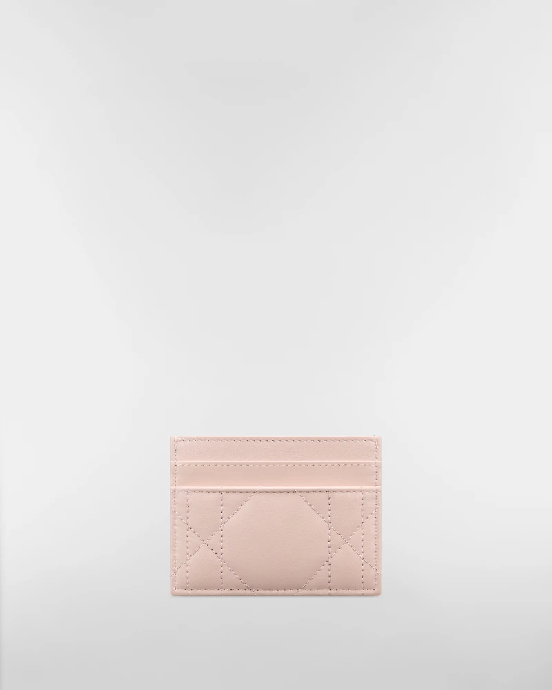 Dior Caro Freesia Card Holder with Crystals