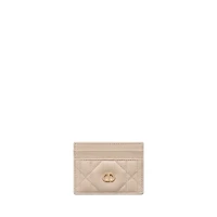 Dior Caro Freesia Card Holder with Crystals