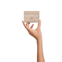 Dior Caro Freesia Card Holder with Crystals