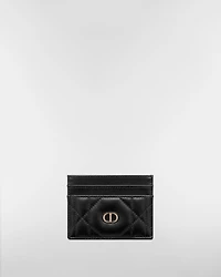 Dior Caro Freesia Card Holder with Crystals