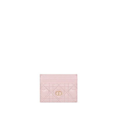 Dior Caro Freesia Card Holder
