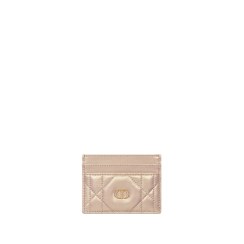 Dior Caro Freesia Card Holder
