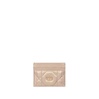 Dior Caro Freesia Card Holder