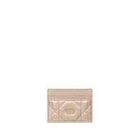 Dior Caro Freesia Card Holder