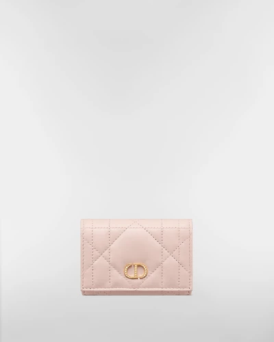 Dior Caro Glycine Wallet with Crystals