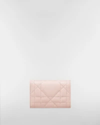 Dior Caro Glycine Wallet with Crystals