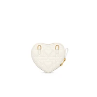 Dior Caro Heart Pouch with Chain