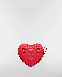 Dior Caro Heart Pouch with Chain