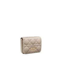 Dior Caro Scarlet Wallet