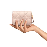 Dior Caro Scarlet Wallet