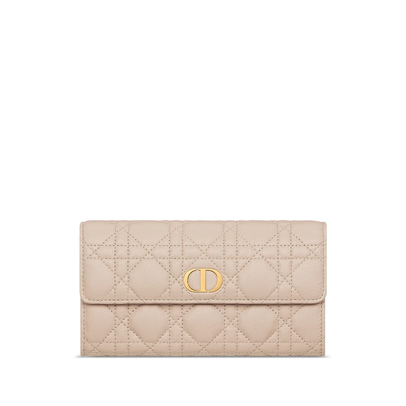Dior Caro Orchid Long Wallet