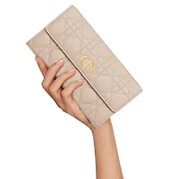 Dior Caro Orchid Long Wallet