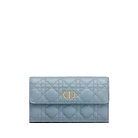 Dior Caro Orchid Long Wallet
