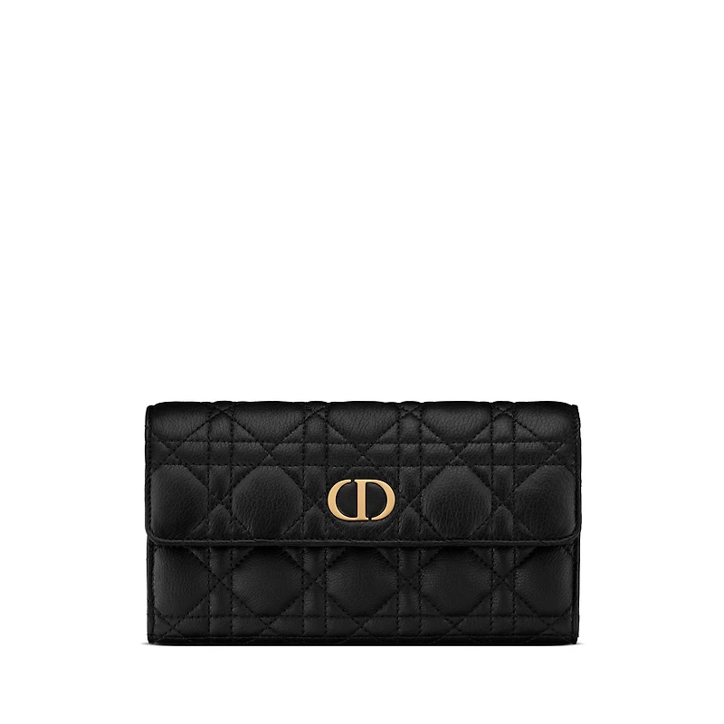 Dior Caro Orchid Long Wallet