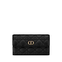 Dior Caro Orchid Long Wallet