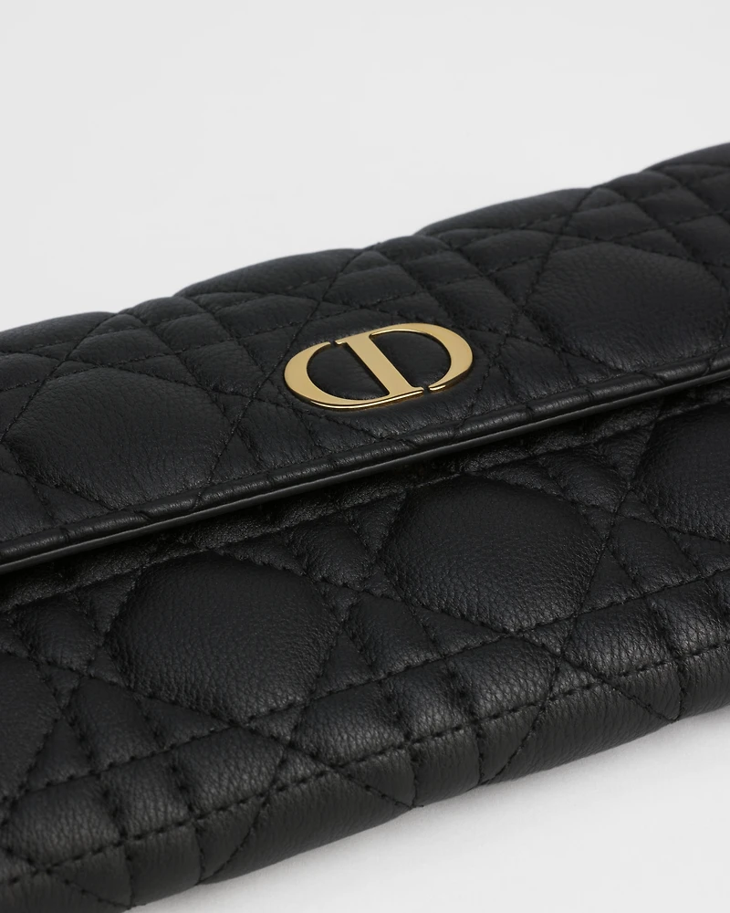 Dior Caro Orchid Long Wallet