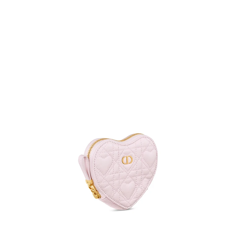 Dioramour Dior Caro Heart Pouch with Chain
