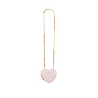 Dioramour Dior Caro Heart Pouch with Chain