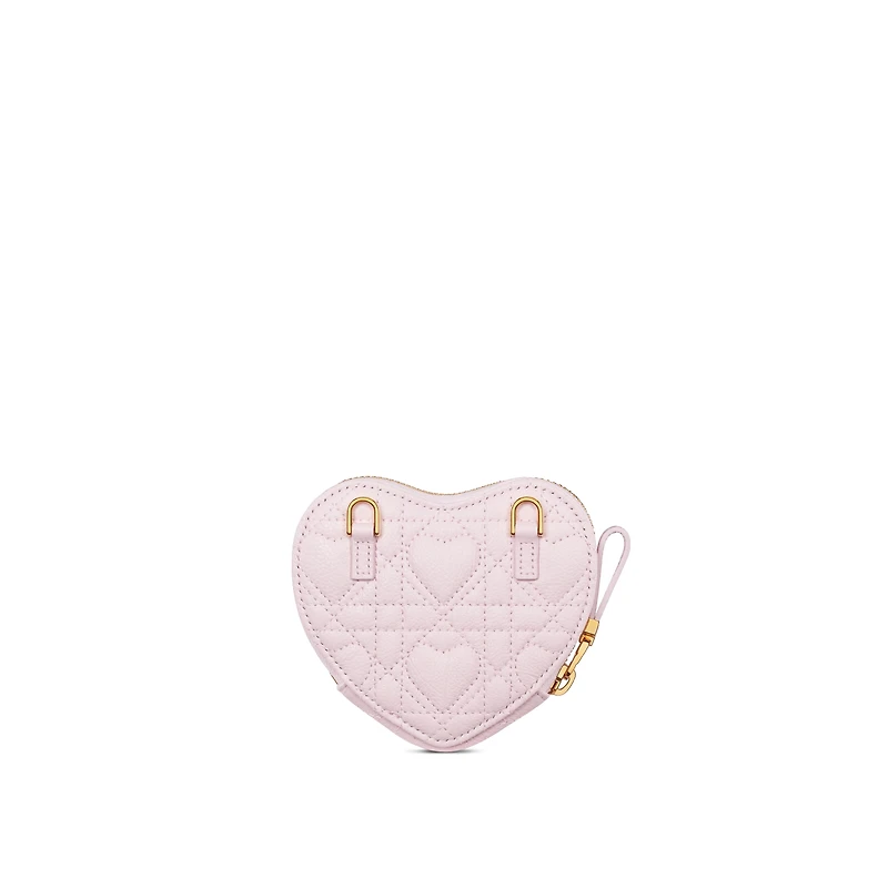 Dioramour Dior Caro Heart Pouch with Chain