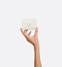 Dior Caro Freesia Card Holder