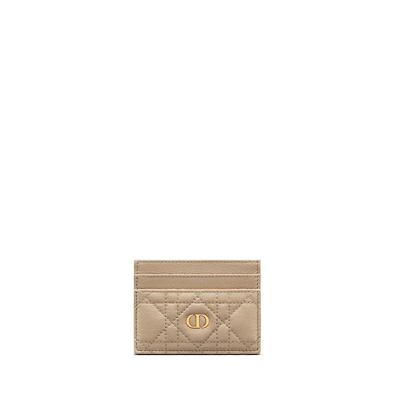 Dior Caro Freesia Card Holder