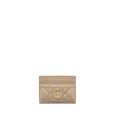 Dior Caro Freesia Card Holder