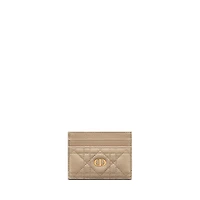 Dior Caro Freesia Card Holder