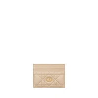 Dior Caro Freesia Card Holder