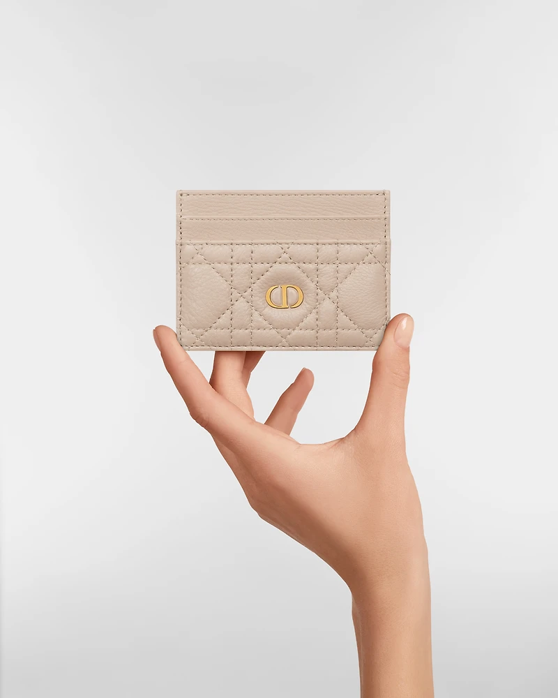 Dior Caro Freesia Card Holder