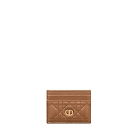 Dior Caro Freesia Card Holder