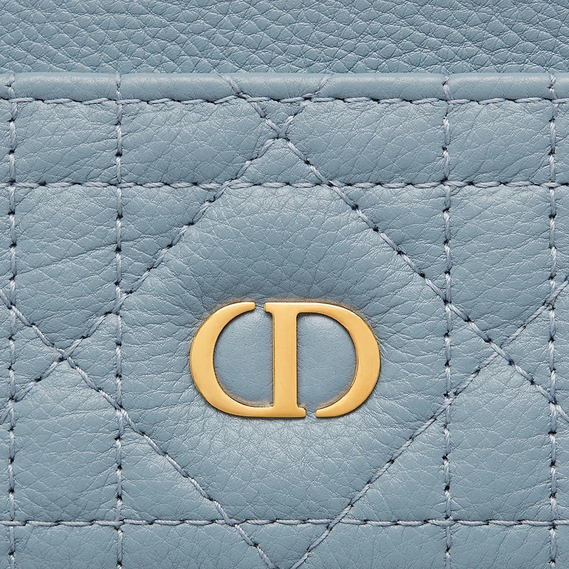 Dior Caro Freesia Card Holder