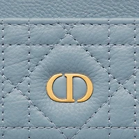 Dior Caro Freesia Card Holder
