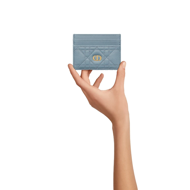 Dior Caro Freesia Card Holder
