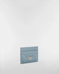 Dior Caro Freesia Card Holder