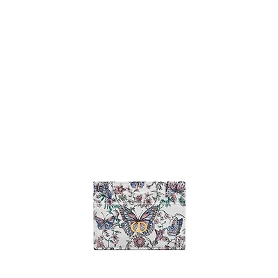 Dior Caro Freesia Card Holder