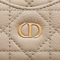 Dior Caro Cosmos Zipped Card Holder