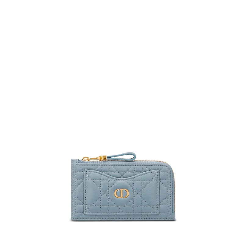 Dior Caro Cosmos Zipped Card Holder